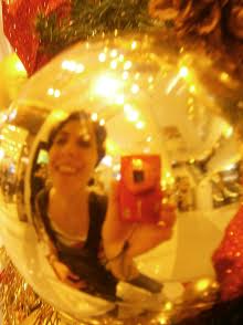 Susana Torres y su selfie navideño.