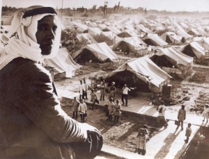 Los campos de refugiados tras la primera guerra árabe-israelí en 1948
