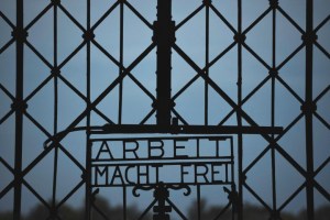 dachau sign afp